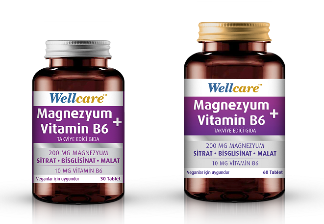 Wellcare’den Magnezyum ve Vitamin B6 Birarada
