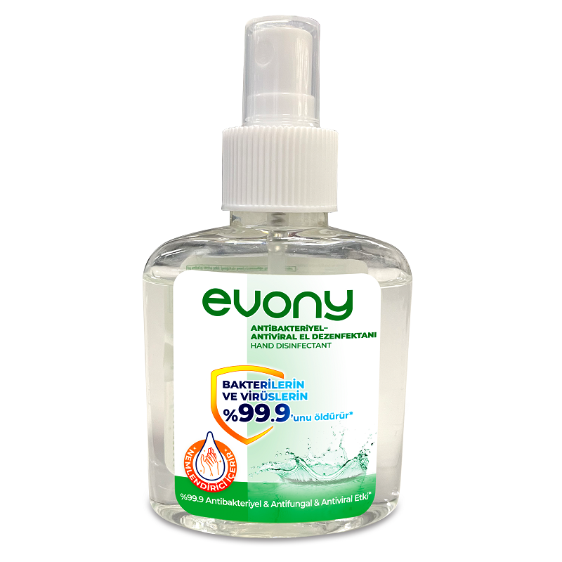 Evony’den Antibakteriyel Dezenfektan